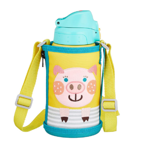 タイガー 水筒 コロボックル ステンレスボトル ブタ0.6L MBR-B06G -驚